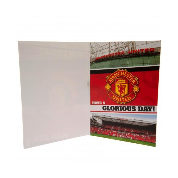 Manchester United F.C. Fdselsdagskort Med Musik