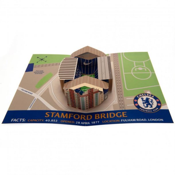 Chelsea FC Pop-Up Fdselsdagskort