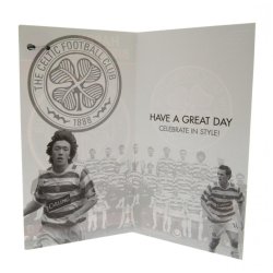 Celtic F.C. Fdselsdagskort &amp; Badge