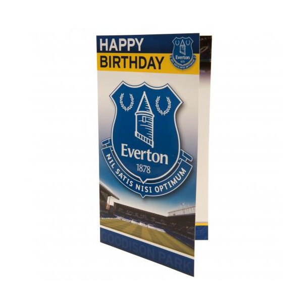 Everton F.C. Fdselsdagskort