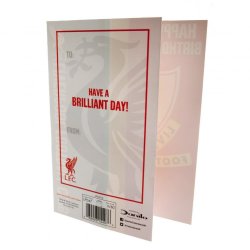 Liverpool FC Fdselsdagskort