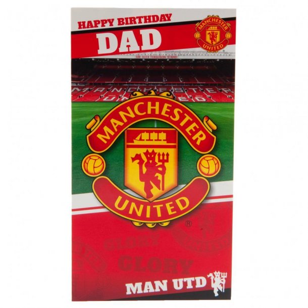 Manchester United F.C. Fdselsdagskort Far