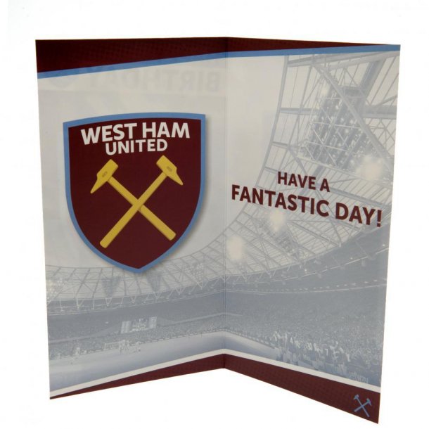 West Ham United F.C. Fdselsdagskort