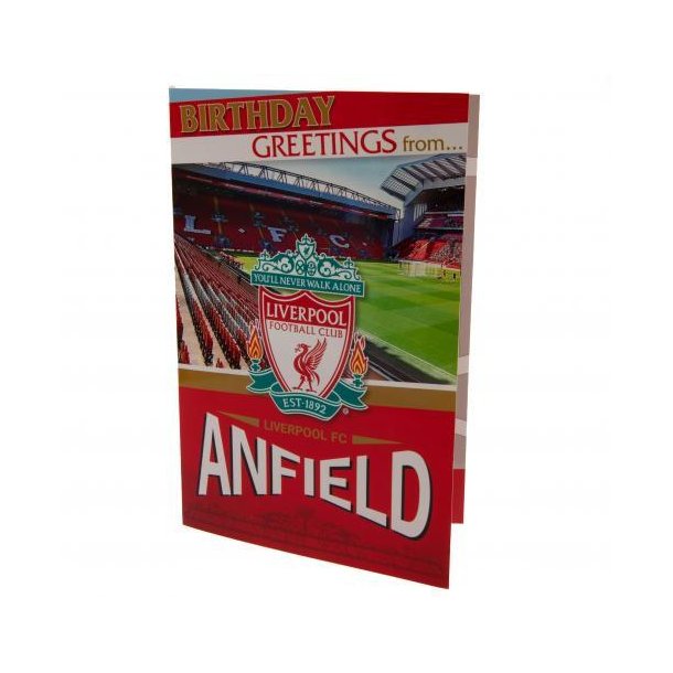 Liverpool FC Pop-Up Fdselsdagskort