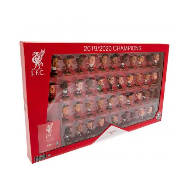 Liverpool F.C. SoccerStarz Teampakke med Champions League Vinder